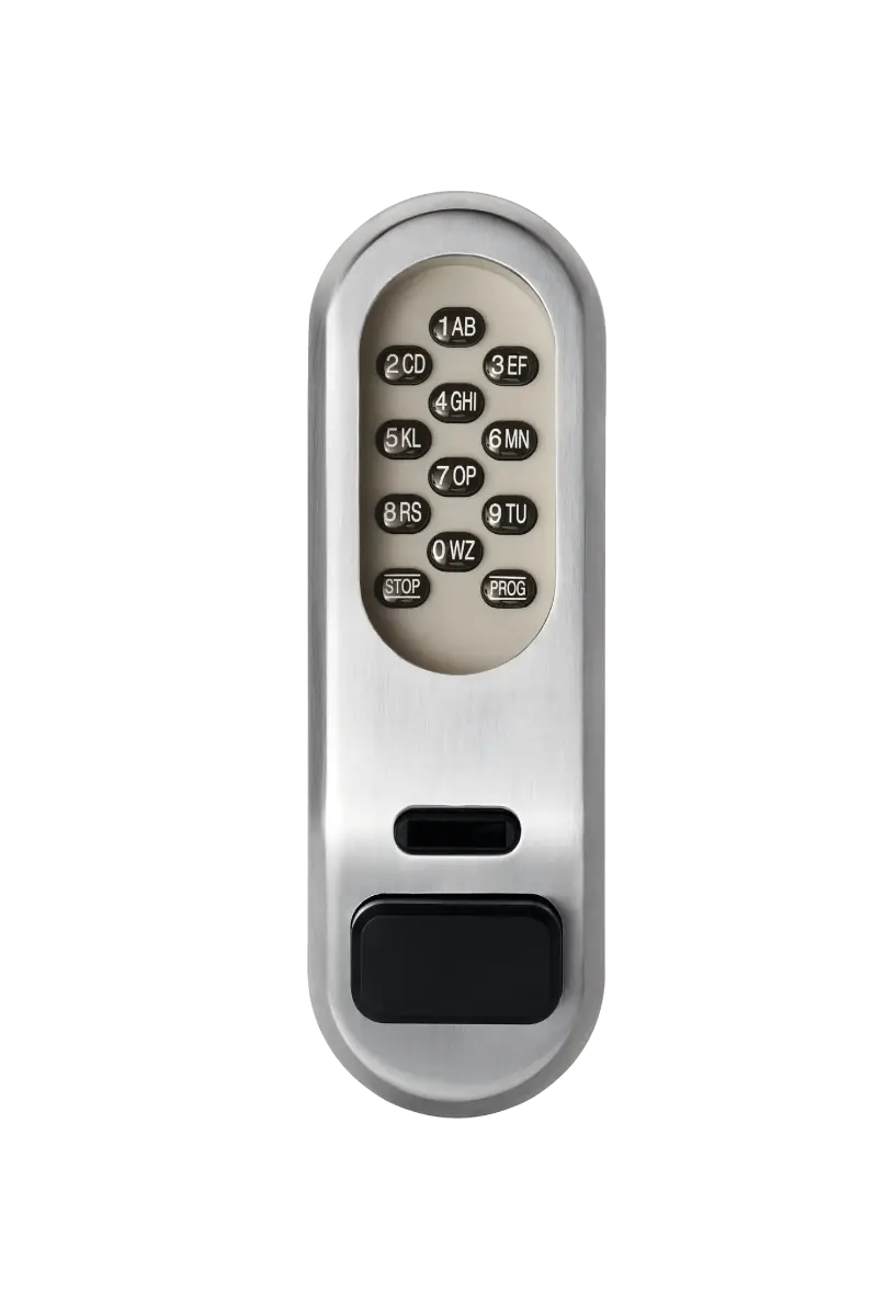 ABUS ELT-Proximity-Eingabeeinheit mit Zifferntasten, Chipschlüsselkontakt und Transponderleser