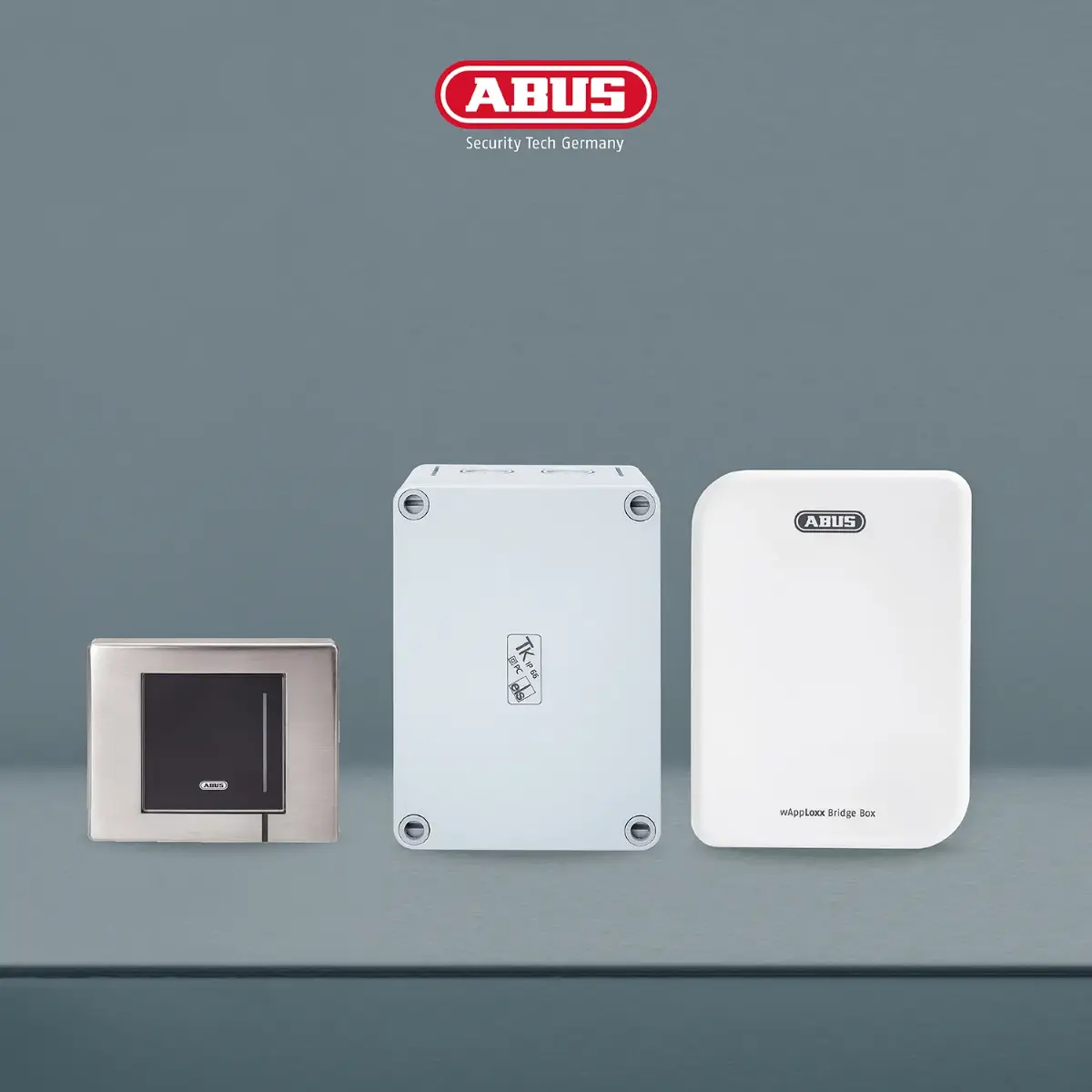 ABUS wAppLoxx Pro Wandleser, Steuerung und Repeater als Systemkomponenten